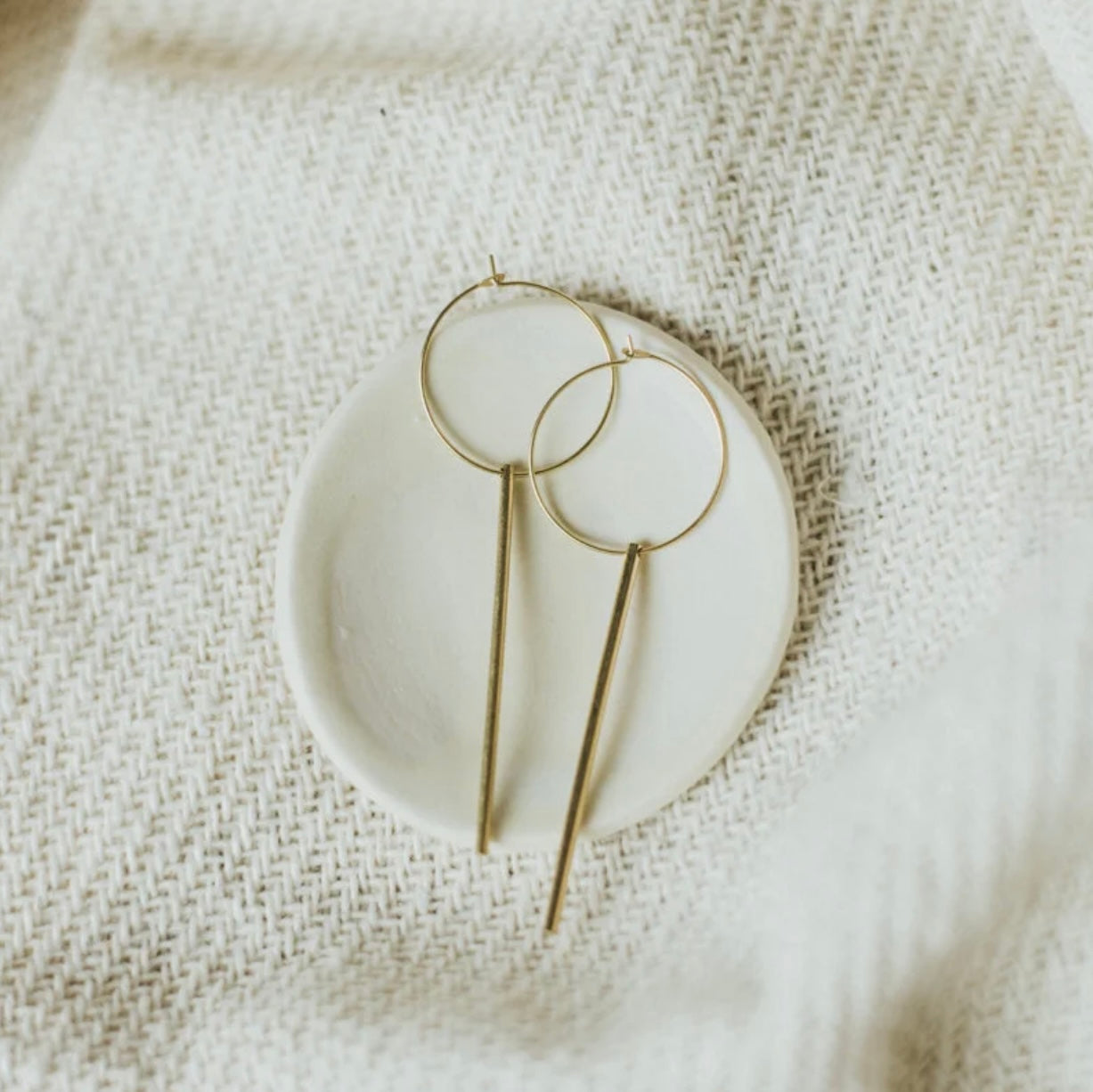 Flux Hoop Earrings